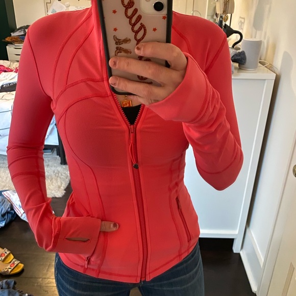 Lululemon Pink define jacket size 4 - Picture 5 of 8